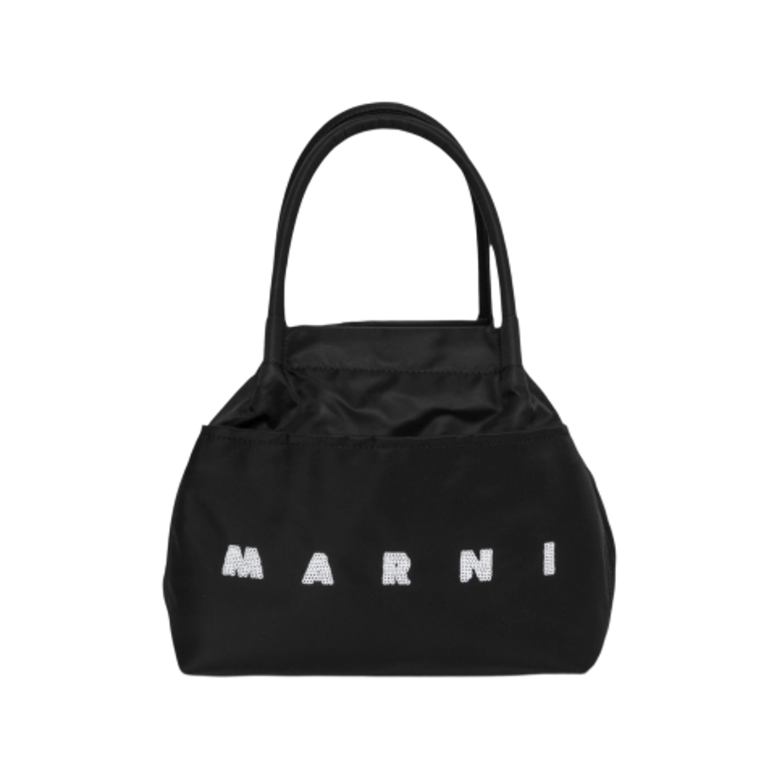 (키즈) 마르니 워터컬러 토트백 블랙((Kids) Marni Watercolor Tote Bag Black)