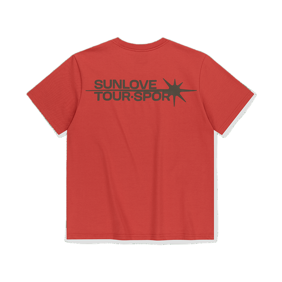 [트리플적립]썬러브 플래시 로고 티 레드([트리플적립]SUNLOVE Flash Logo Tee Red)