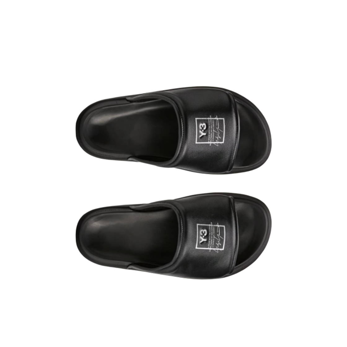 Y-3 슬라이드 블랙(Y-3 Slide Black) - 2