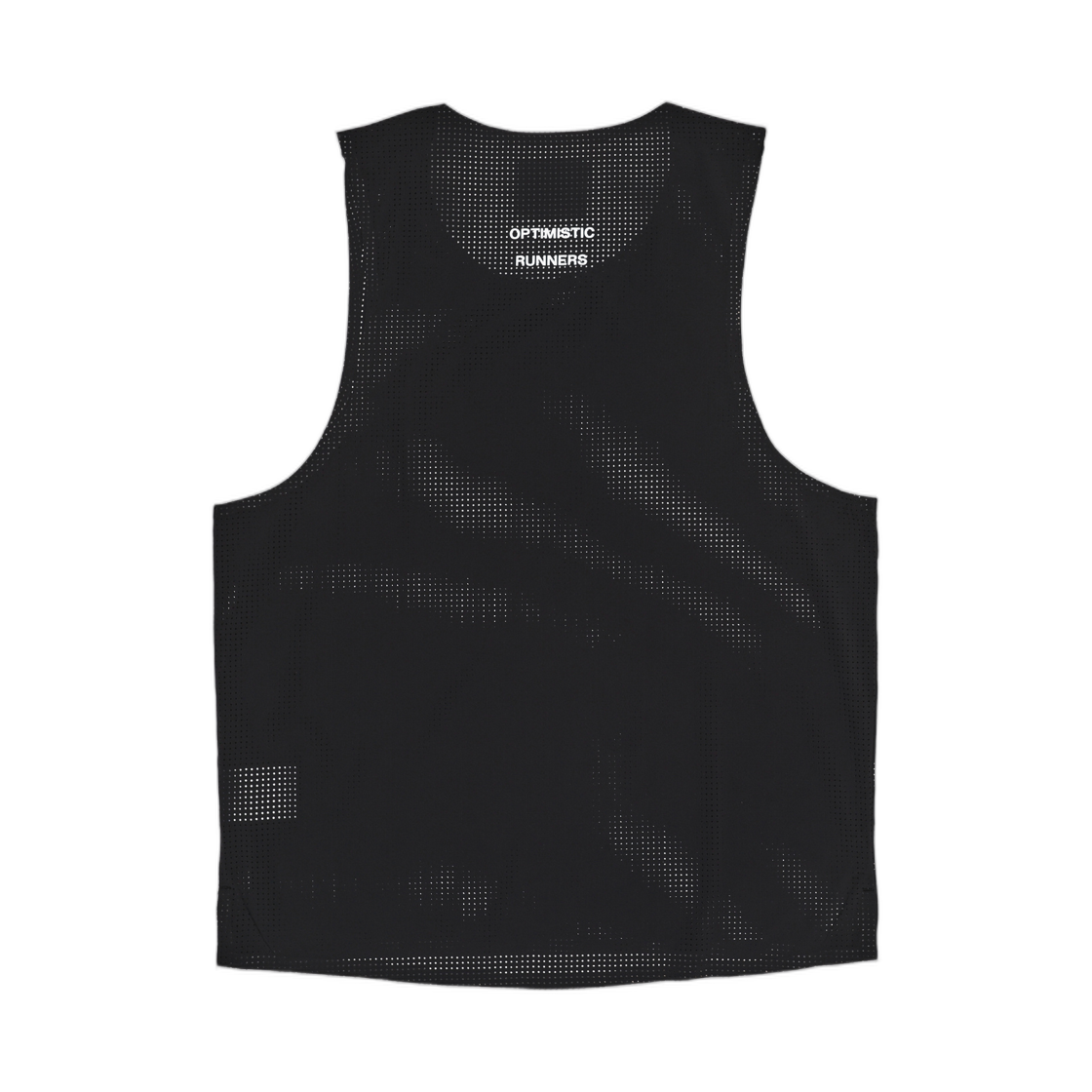 옵티미스틱 러너스 크롭 메쉬 싱글렛 블랙(Optimistic Runners Crop Mesh Singlet Black) - 2