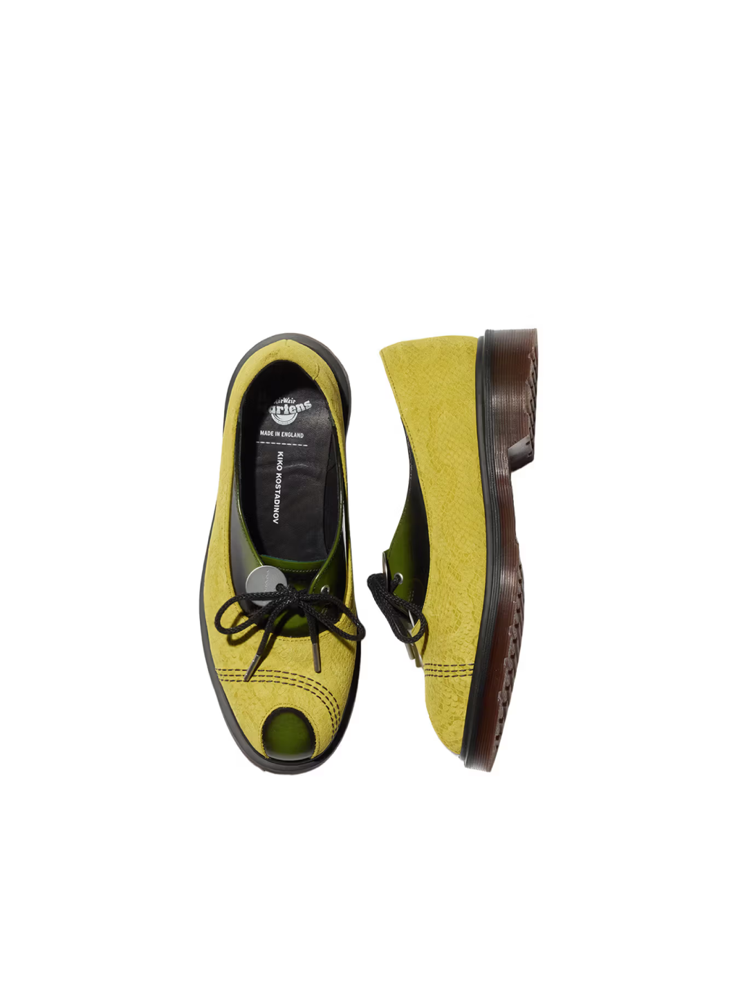 Kiko Kostadinov x Dr. Martens Strap Shoes Black 착용 스타일 - 3
