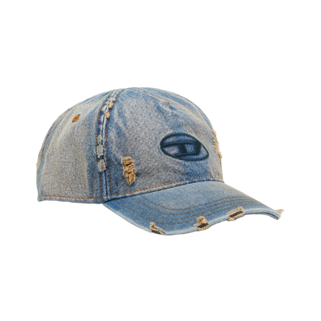 A215410IHCB-01 Diesel C-Enic Denim Cap Blue Jeans