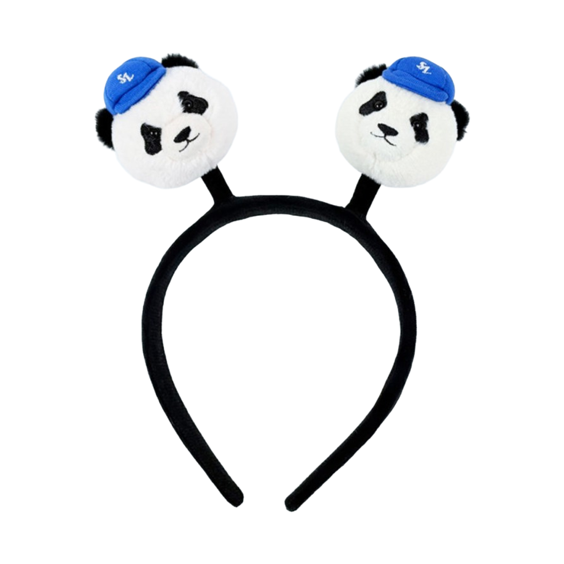 삼성 라이온즈 x 바오 패밀리 루이후이 스프링 헤어밴드 블루(Samsung Lions x Bao Family Rui & Hui Spring Hairband Blue)