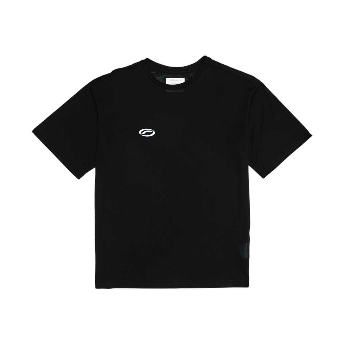 옵티미스틱 러너스 릴랙스드 티셔츠 블랙(Optimistic Runners Relaxed T-Shirt Black) - 1