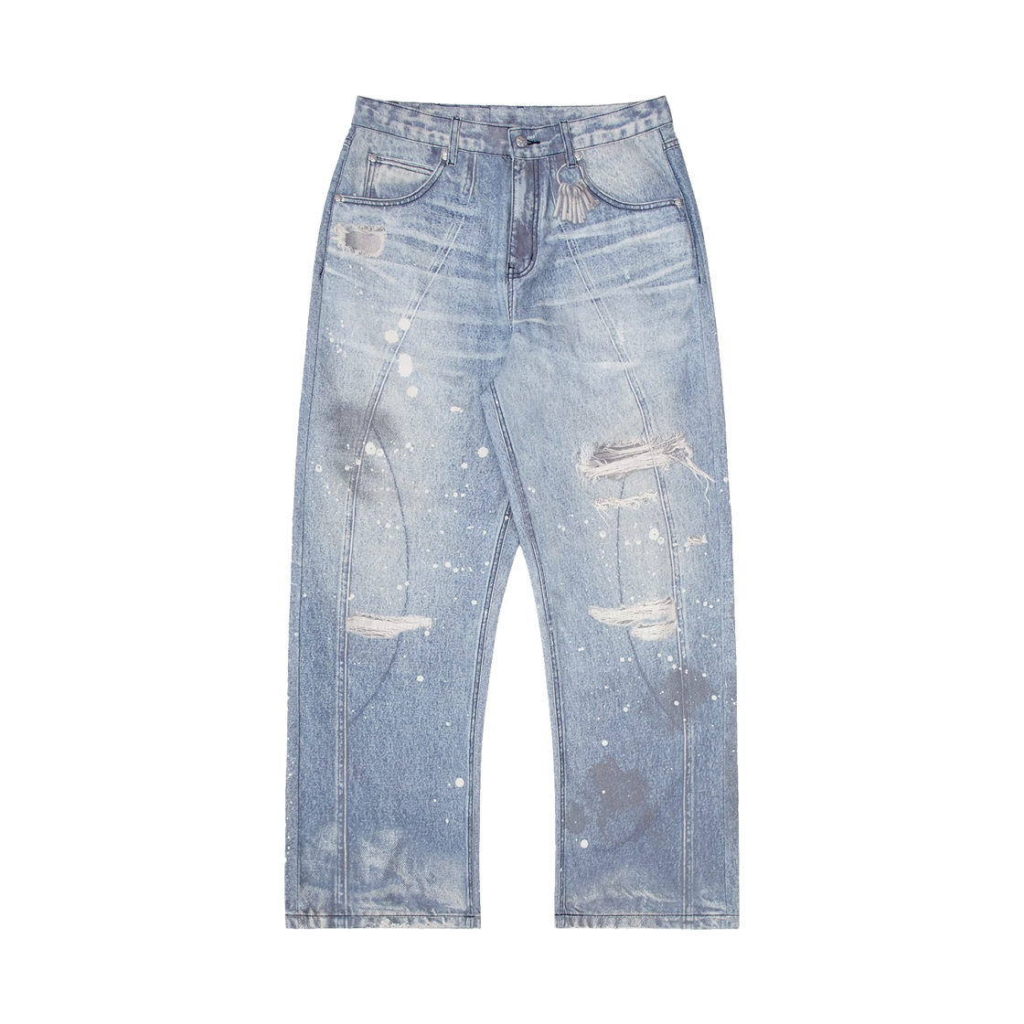 반디 더 핑크 트롱프뢰유 팬츠 멀티(Vandy The Pink Trompe L'Oeil Pants Multi)