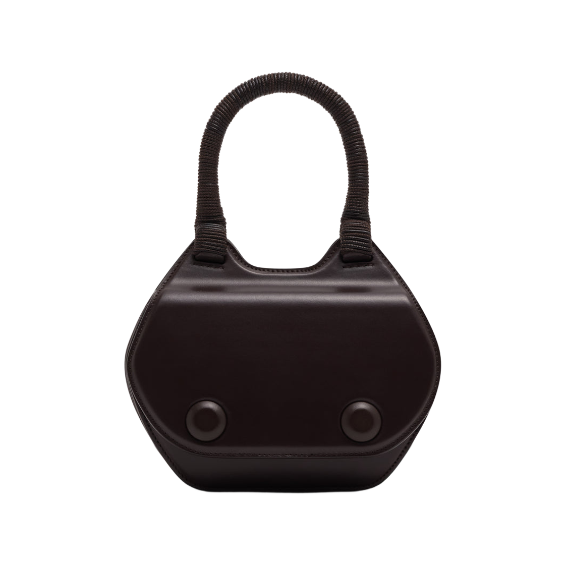 르메르 프로그 핸드백 다크 브라운(Lemaire Frog Handbag Dark Brown) - 1