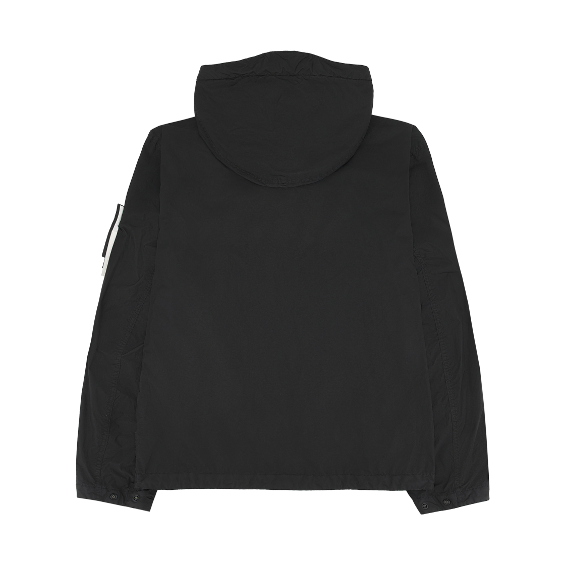 L1S1541000-01S0A23-V0029 Stone Island 4100001 Crinkle Reps NY Hooded Jacket with Wind Resistance and Anti-Drop Black - 26SS