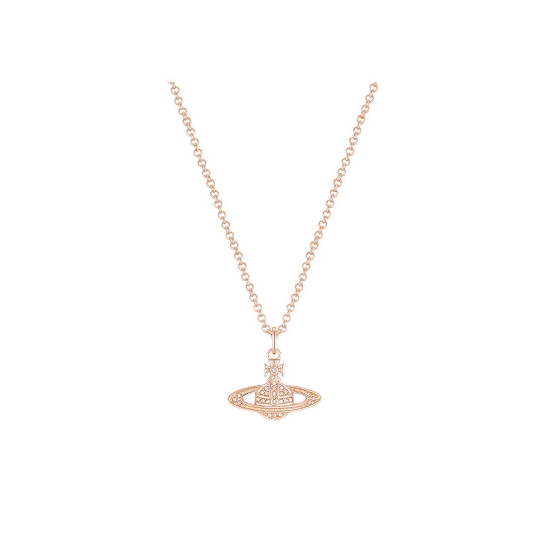 63020086 G120 [20% 쿠폰] Vivienne Westwood Mini Bas Relief Pendant Pink Gold