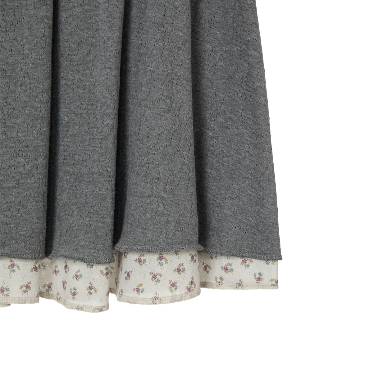 [오프라인 전용] 에이이에이이 우먼 레이어드 스커트 차콜 - 26SS([오프라인 전용] AEAE Women Layered Skirt Charcoal - 26SS) - 3