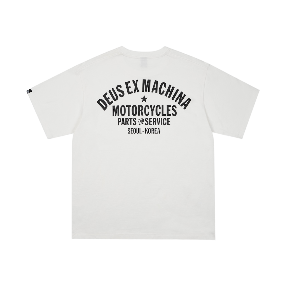 D262UTS930010 [6% 적립] Deus Ex Machina Seoul Original Address Tee White