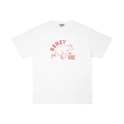 Honey Scoop House Western Bear Tee White
