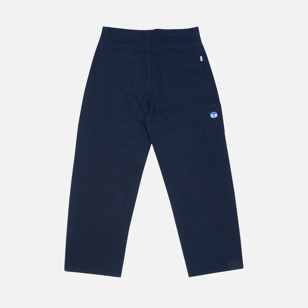맨하탄 레코즈 캔버스 더블니 팬츠 - 네이비(Manhattan Records Canvas Double Knee Pants - NAVY) - 3