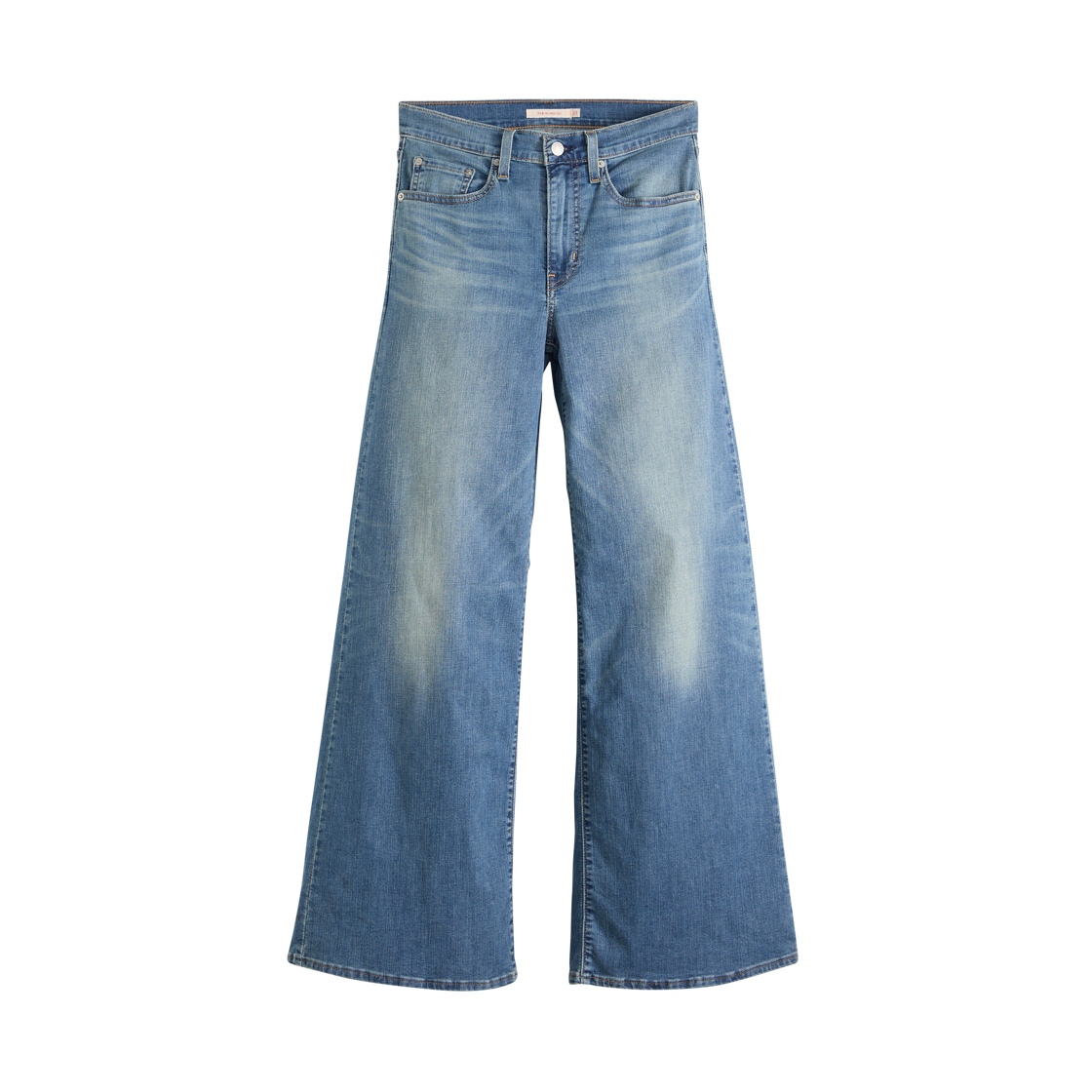 리바이스 728 하이라이즈 와이드레그 쿨 진 미디엄 인디고(Levi's 728™ HighRise Wide Leg Cool Jean Midium Indigo)