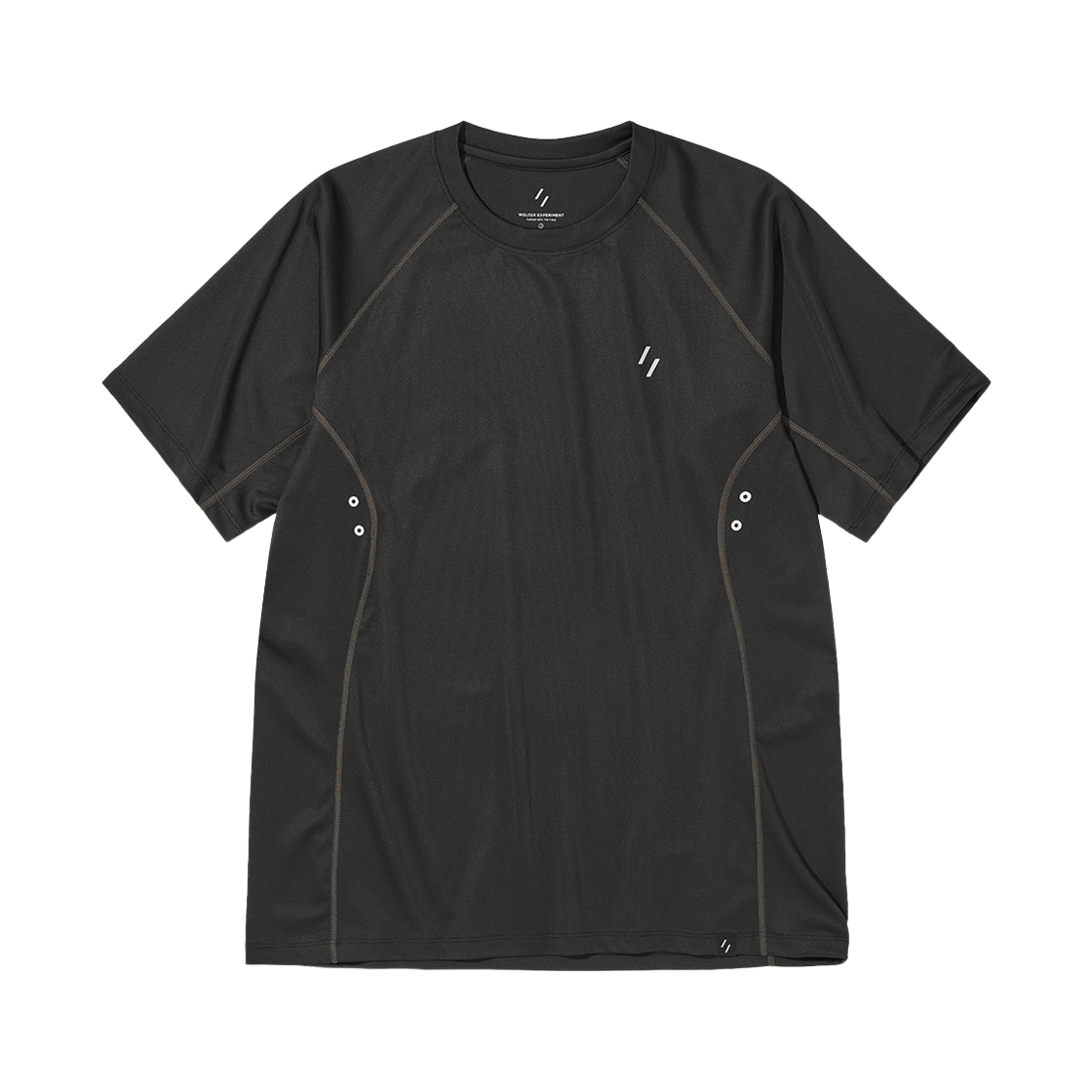 웰터 익스페리먼트 벨록스 티셔츠 블랙(WELTER EXPERIMENT Velox T-Shirt Black) - 1