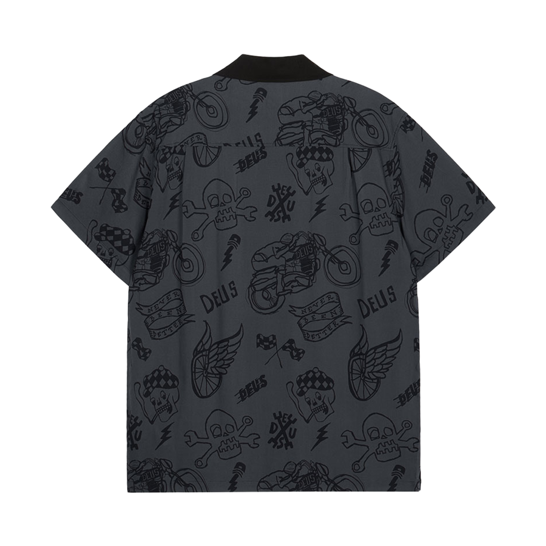 [6% 적립] 데우스 엑스 마키나 두들 반팔 셔츠 블랙([6% 적립] Deus Ex Machina Doodle Ss Shirt Black) - 2