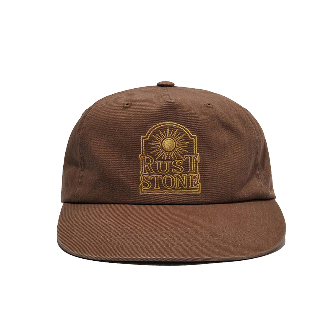 러스트앤스톤 썬 엠블럼 볼캡 브라운(Rust And Stone Sun Emblem Ball Cap Brown) - 1