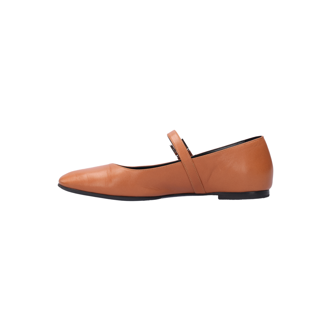 에르메스 H242047Z 제인 발레 플랫 슈즈 고트스킨 마론 알장 36.5(Hermes Jane Ballet Flats in Goat Skin, Maroon, Size 36.5) - 1