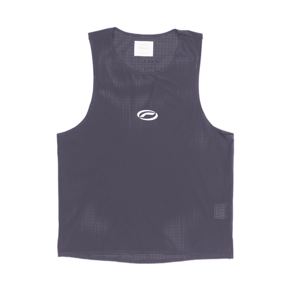 옵티미스틱 러너스 크롭 메쉬 싱글렛 블루베리(Optimistic Runners Crop Mesh Singlet Blueberry)