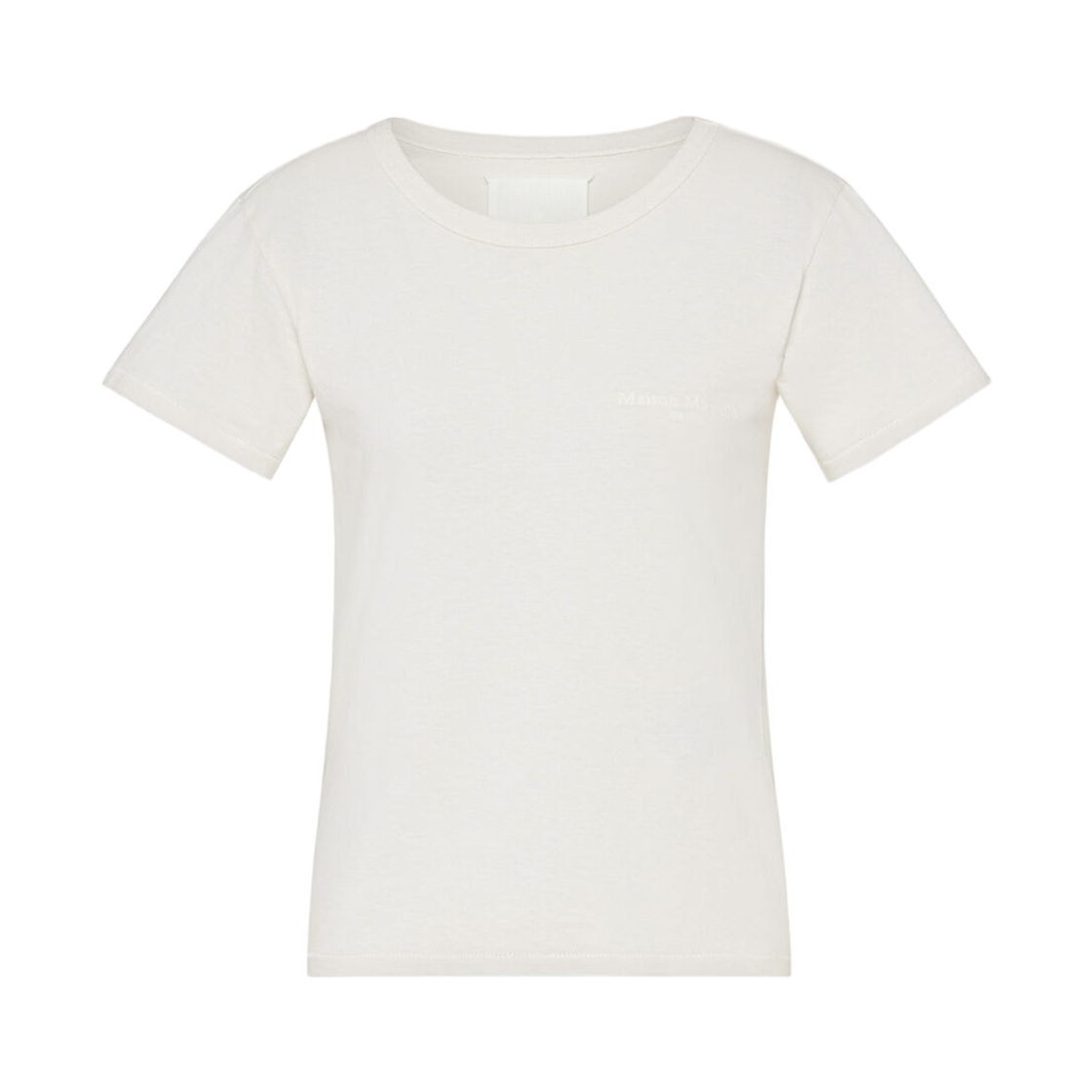 S29GC0312S24575976 (W) Maison Margiela Cotton Jersey T-Shirt White