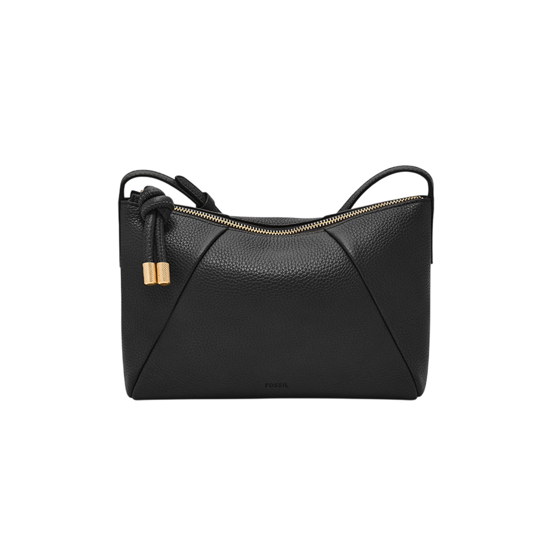 [20% 쿠폰] 파슬 레더 샤첼 블랙([20% 쿠폰] Fossil Leather Satchel Black)