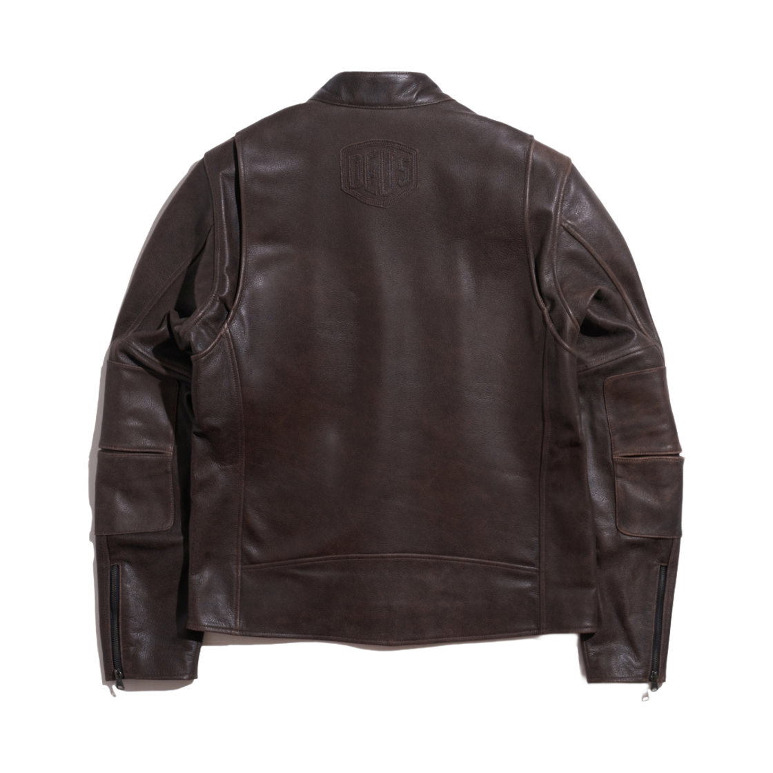 [6% 적립] 데우스 엑스 마키나 알엠씨 모터사이클 레더 자켓 브라운([6% 적립] Deus Ex Machina RMC Motorcycle Leather Jacket Brown) - 2
