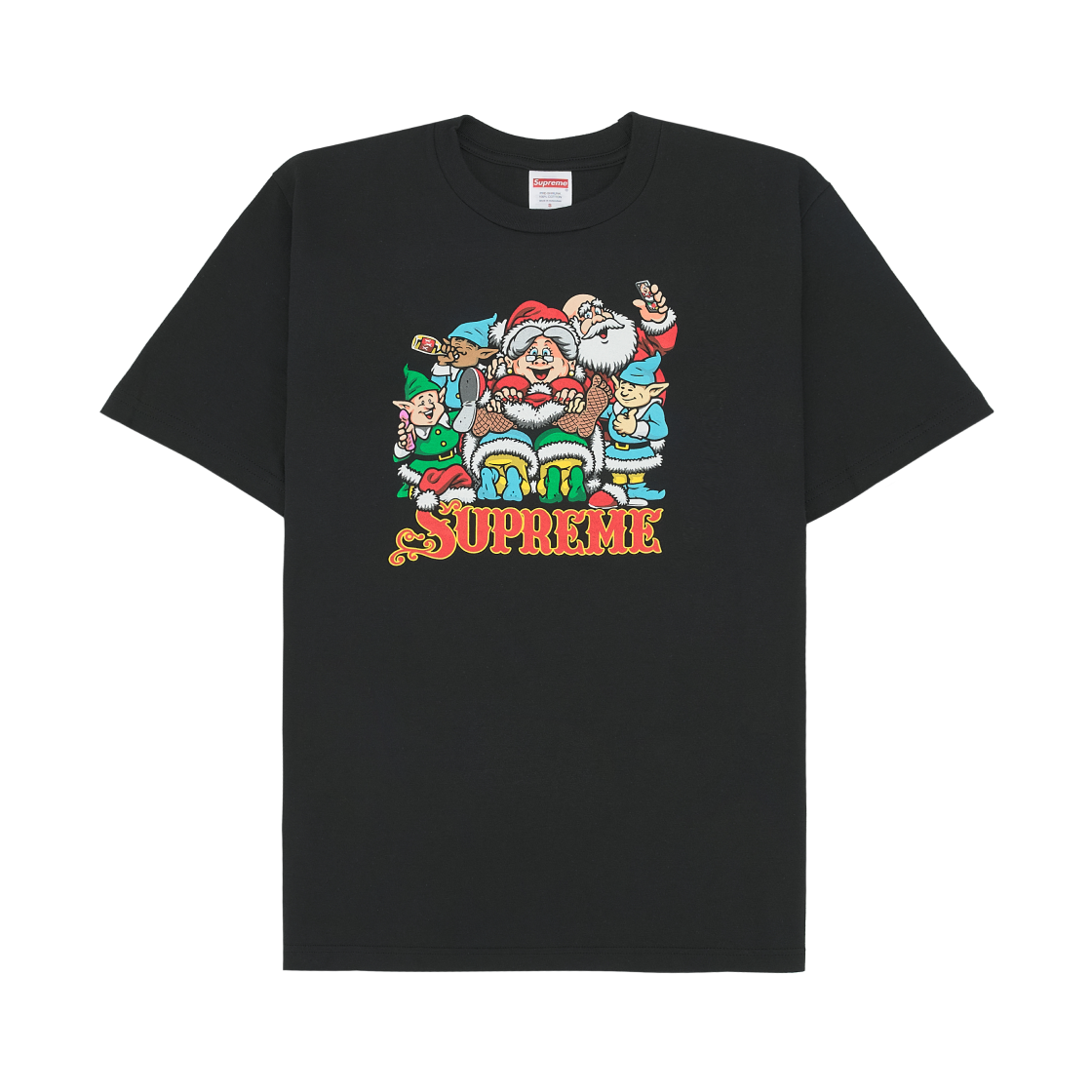 슈프림 나티 티셔츠 블랙 - 25FW(Supreme Naughty T-Shirt Black - 25FW)