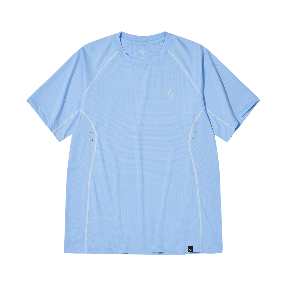 웰터 익스페리먼트 벨록스 티셔츠 스카이 블루(WELTER EXPERIMENT Velox T-Shirt Sky Blue)
