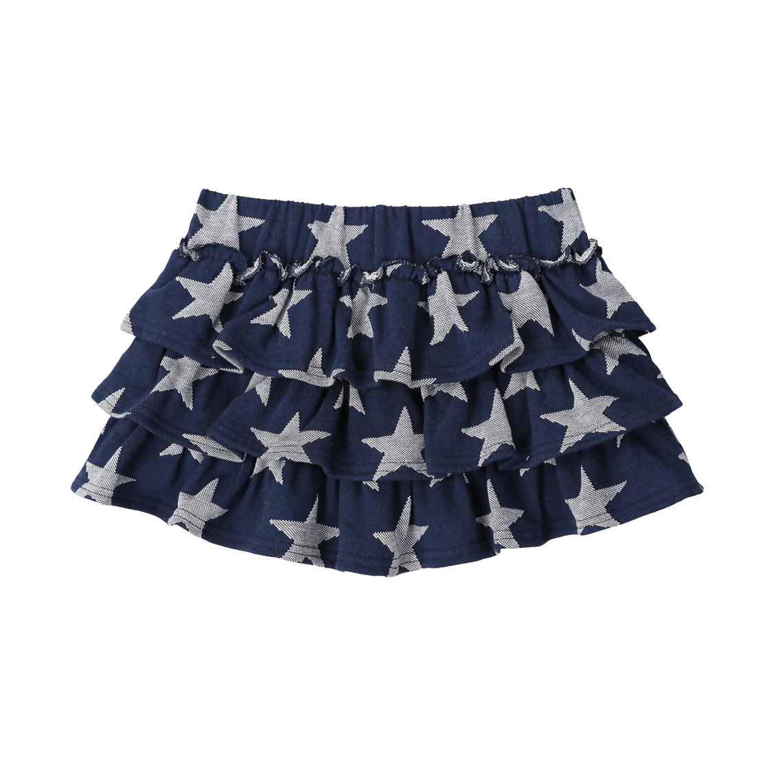 클럿 스튜디오 엔젤 오브 스타 러플 스커트 네이비(Clut Studio Angel of Star Ruffle Skirt Navy) - 2