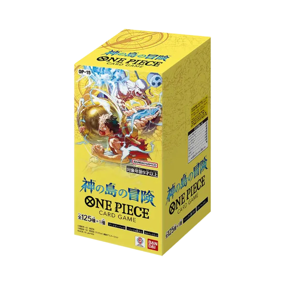 원피스 TCG OP-15 부스터팩 카미의 섬 모험 박스 (24팩/일어판)(One Piece TCG OP-15 Booster Pack Adventure On Kami’s Island Box (Pack of 24/Japanese Ver.))