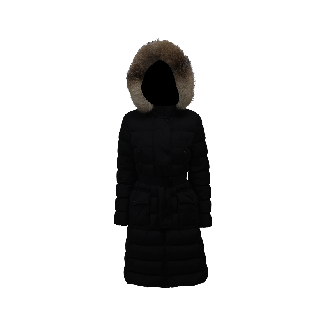 몽클레르 1C51B02 클로에 롱 다운 자켓 폴리아미드 블랙(Moncler Chloe Long Down Jacket - Black Polyamide)
