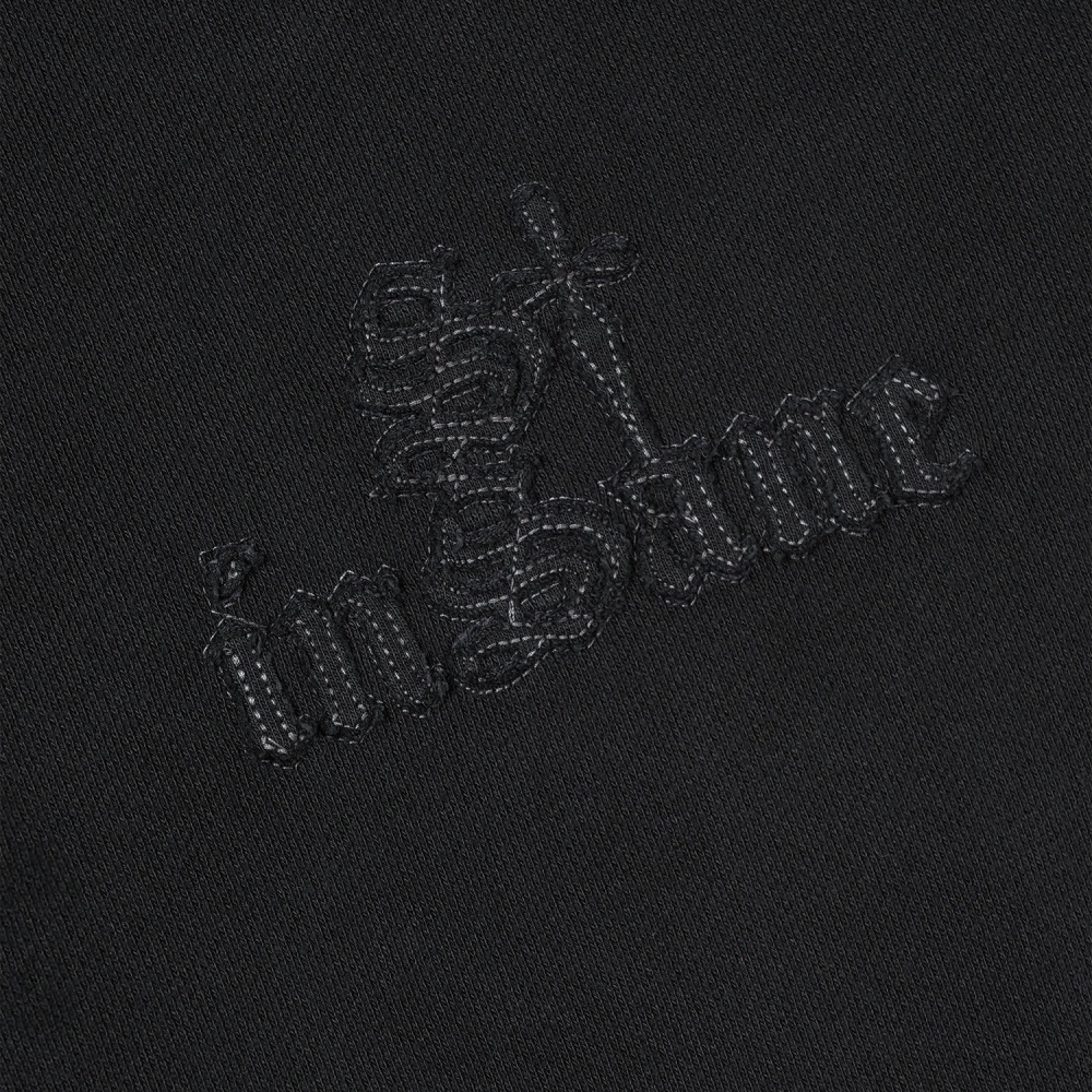 인세인개러지 아플리케 스웻 셔츠 - 블랙(INSANE GARAGE Applique Sweat Shirt_Black) - 3
