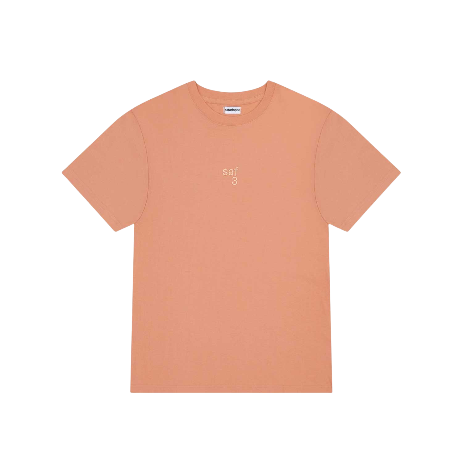 사파리스팟 베이직 미니 사파리 티셔츠 피치(Safarispot Basic Mini Safari T-Shirt Peach) - 1