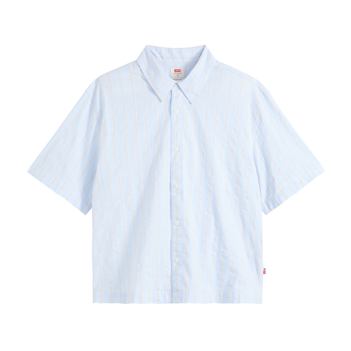 005GH-0001 Levi's Short-Sleeve Lama Boxy Shirt Blue