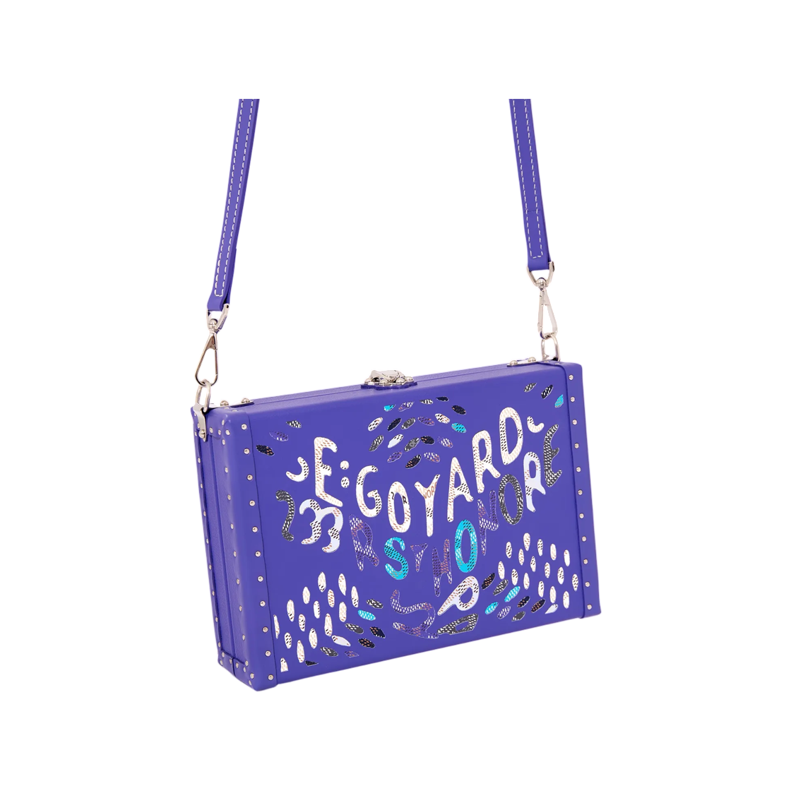 고야드 브종 트렁크 백 마케트리 메도우 그린(Goyard Bezons Trunk Bag Marquetry Meadow Green) - 2