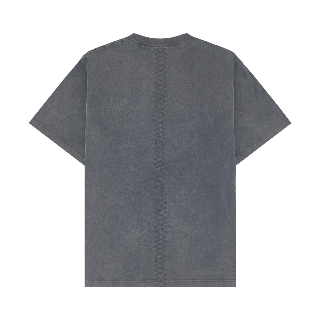 미스치프 롬버스 워시드 베이직 티셔츠 블리치드 네이비(Mischief Rhombus Washed Basic T-Shirt Bleached Navy) - 2