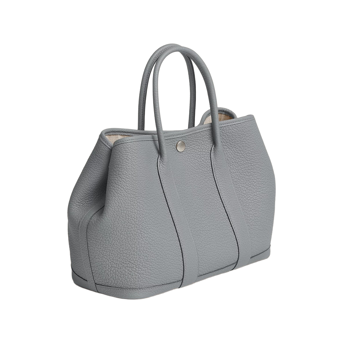 에르메스 가든 파티 30 백 네곤다 & 팔라듐 하드웨어 그리 팬틴(Hermes Garden Party 30 Bag Negonda & Palladium Gris Pantin) - 2