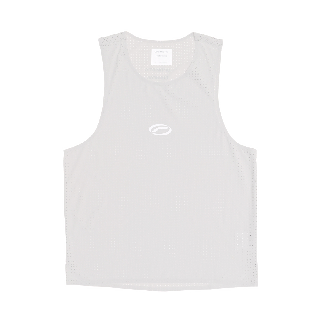 옵티미스틱 러너스 크롭 메쉬 싱글렛 쿨 그레이(Optimistic Runners Crop Mesh Singlet Cool Grey) - 1