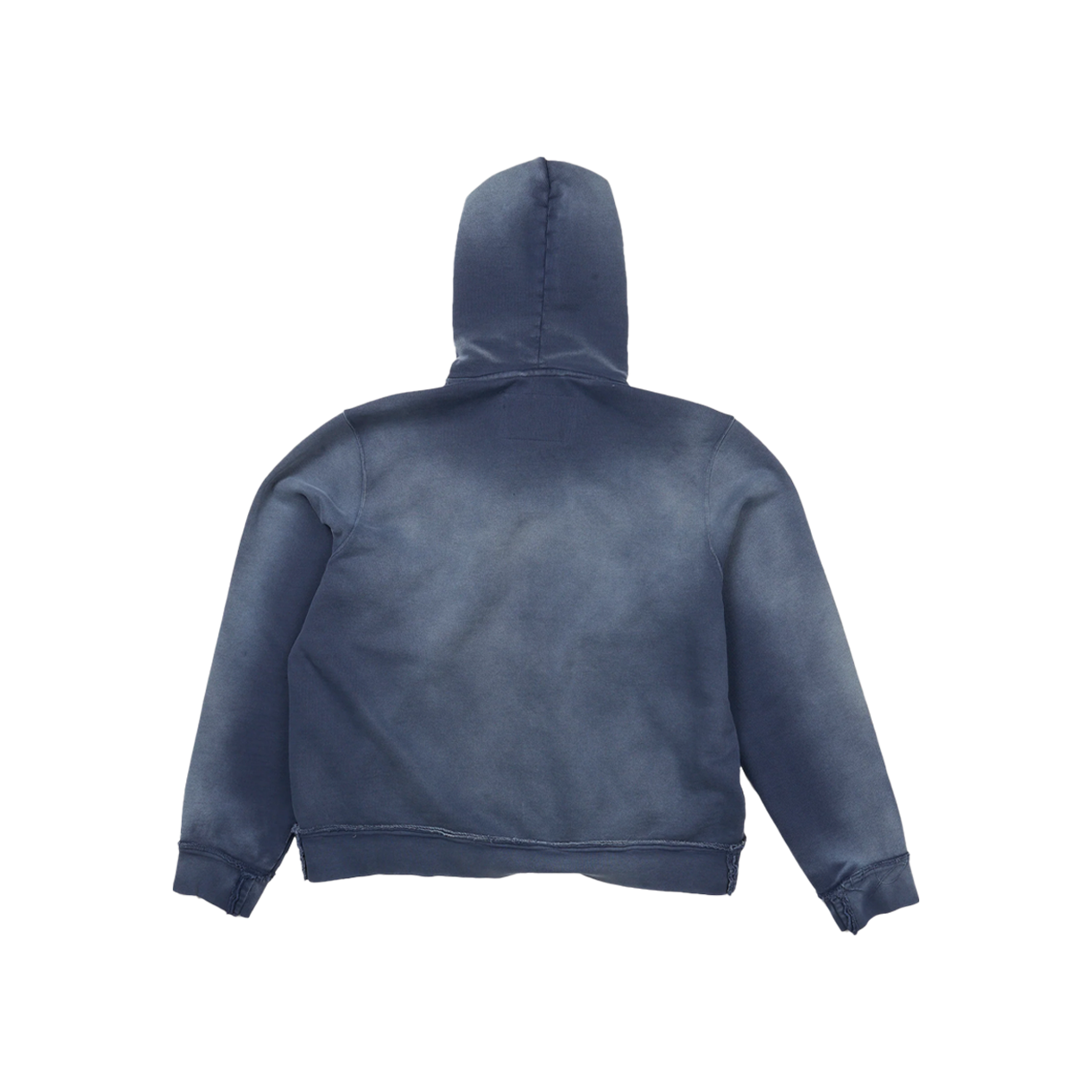 카미엘 포트젠스 피티드 집 후디 네이비 선페이드 - 26SS(Camiel Fortgens Fitted Zip Hoodie Navy Sunfade - 26SS) - 2