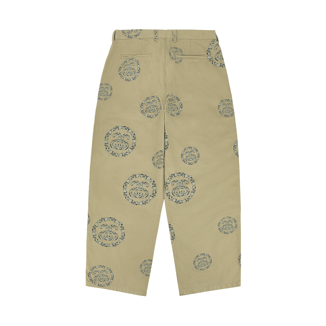 스투시 x 데님 티어스 SS 리쓰 치노 카키(Stussy x Denim Tears SS Wreath Chino Khaki) - 2