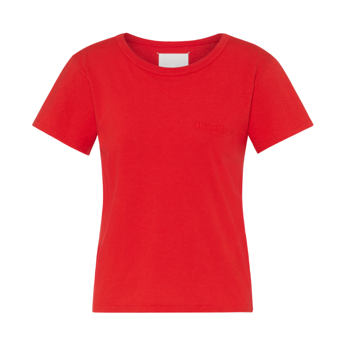 S29GC0315S24575307 (W) Maison Margiela Cotton Jersey T-Shirt Red