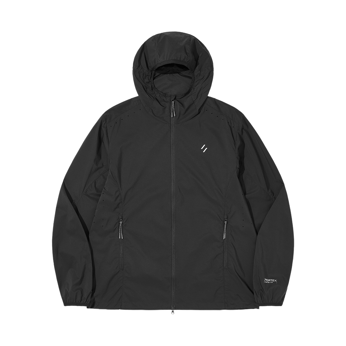 웰터 익스페리먼트 에어로플라이 퍼텍스 윈드브레이커 자켓 블랙(WELTER EXPERIMENT Aeroply Pertex Windbreaker Jacket Black)