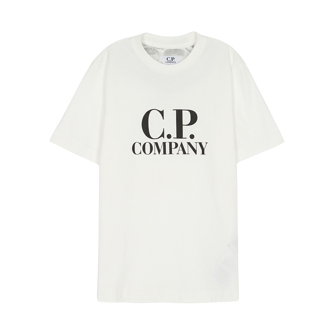 CPM006LAA1710135 (Kids) C.P. Company Short Sleeve T-Shirt White - 26SS