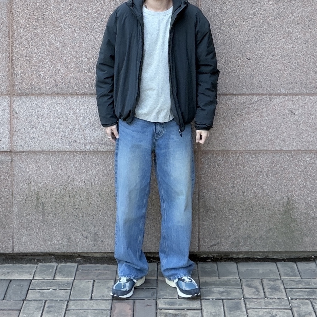 New Balance 990v3 Made in USA Navy Spring Tide 착용 스타일 - 1