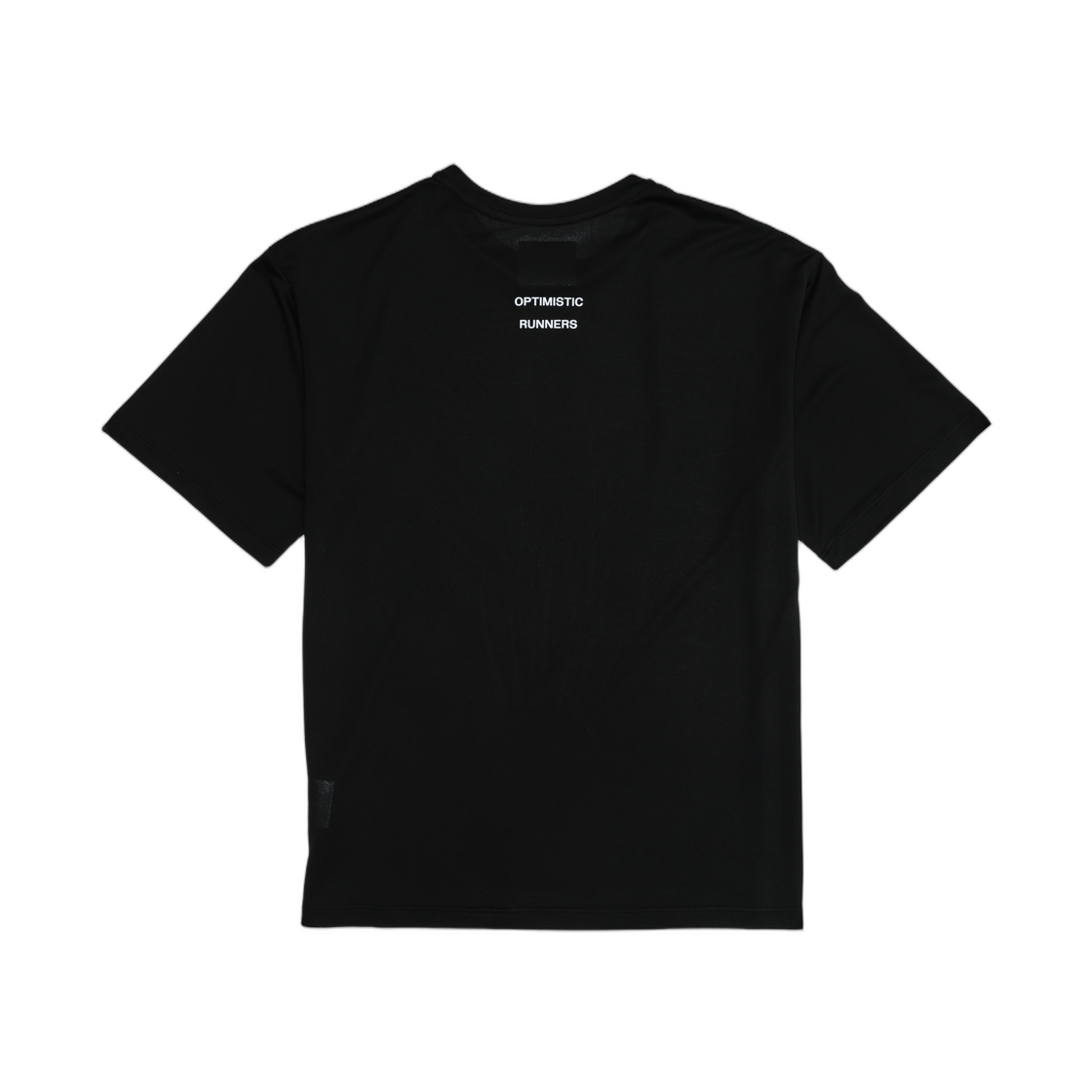 옵티미스틱 러너스 릴랙스드 티셔츠 블랙(Optimistic Runners Relaxed T-Shirt Black) - 2