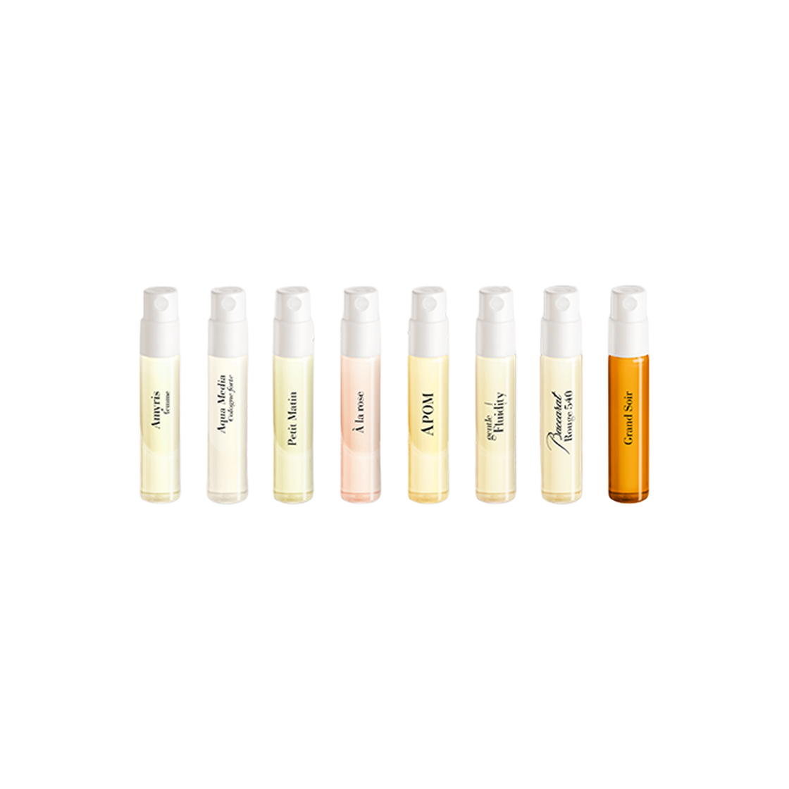 메종 프란시스 커정 미니 프래그런스 워드롭 포 허 디스커버리 세트 2ml x 8(Maison Francis Kurkdjian Mini Fragrance Wardrobe For Her Discovery Set 2ml x 8) - 1
