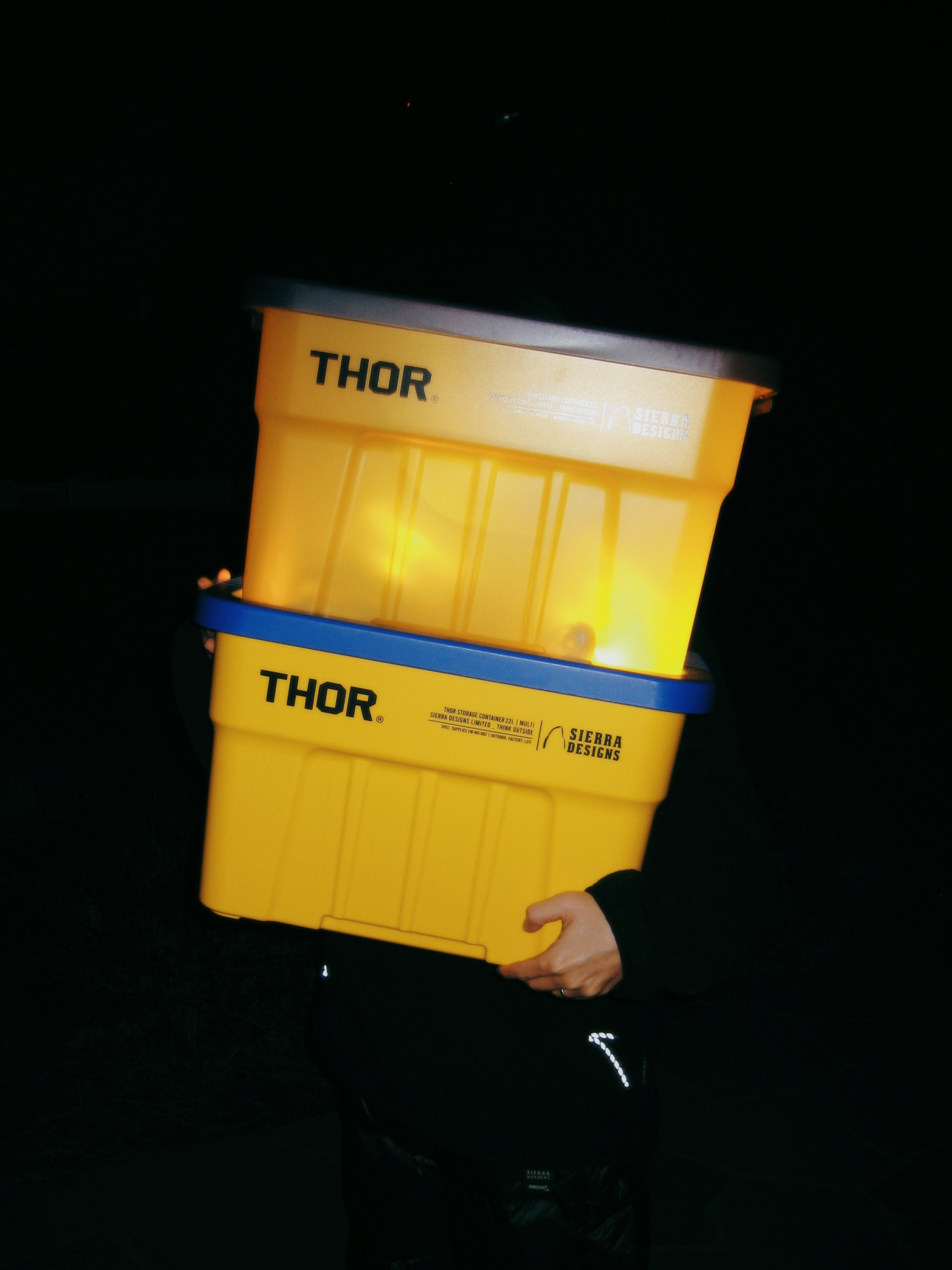 SIERRA DESIGNS GRAND MOTHERSHIP LT THOR Box 22L Clear Multi 착용 스타일 - 3