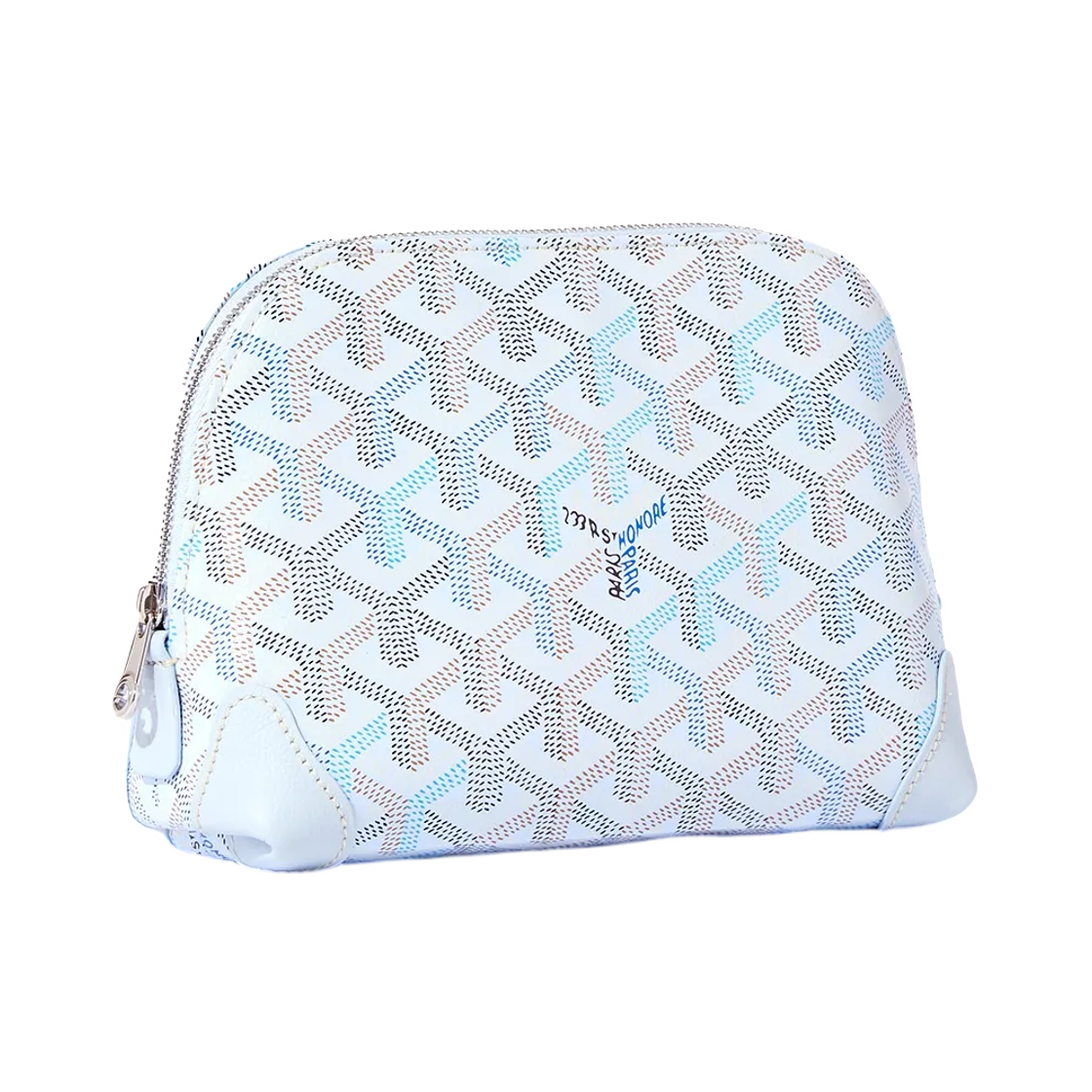 고야드 방돔 PM 파우치 멀티컬러 폴라 블루(Goyard Vendome PM Pouch Multicolor Polar Blue) - 1