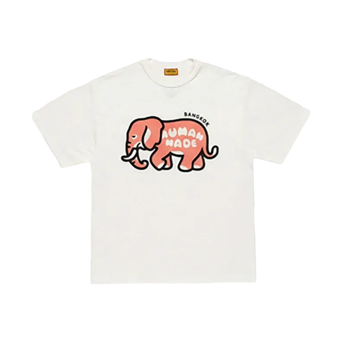 휴먼 메이드 방콕 애니멀 그래픽 티셔츠 화이트(Human Made Bangkok Animal Graphic T-Shirt White)