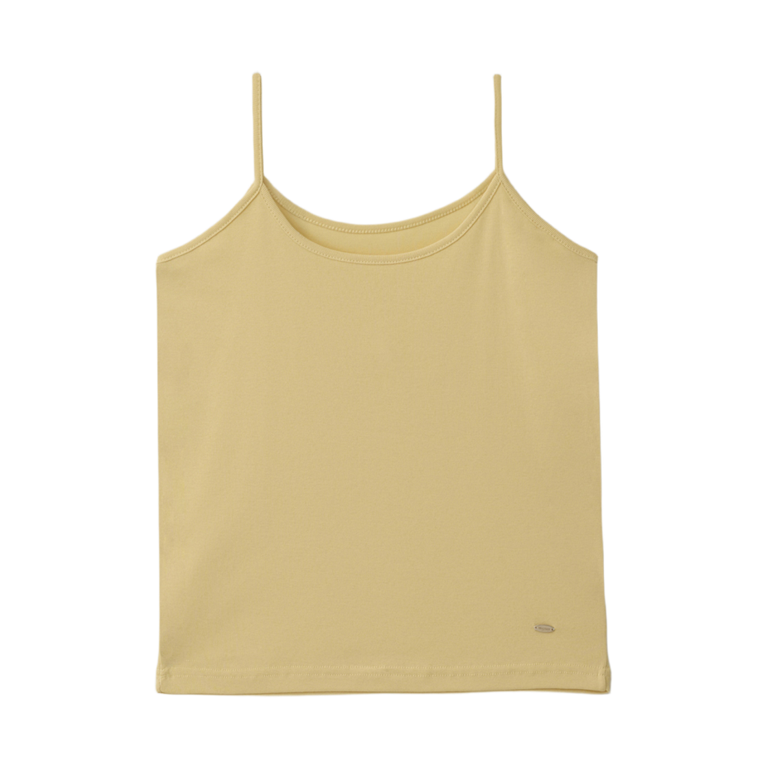 뮈르뮈르 라브니 심볼 컬러 나시 버터옐로우(Murmure ]Ravni Symbol Color Sleeveless Butter Yellow)