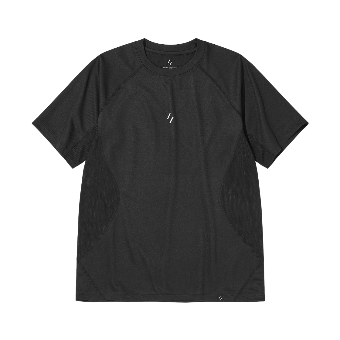 웰터 익스페리먼트 하이드라퓨즈 메쉬 티셔츠 블랙(WELTER EXPERIMENT Hydrafuse Mesh T-Shirt Black)